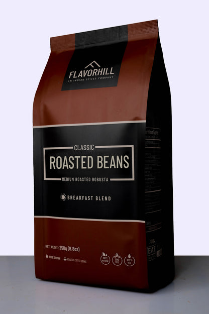 Classic Roasted Robusta Bean-250g